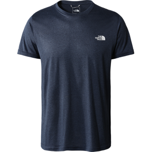 The North Face Men's Reaxion Amp T-Shirt SHADY BLUE HEATHER S, SHADY BLUE HEATHER