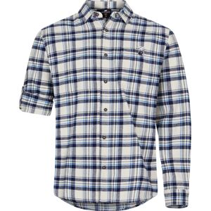 Gridarmor Men's Kvanndal Flannel Shirt M, Navy Blazer