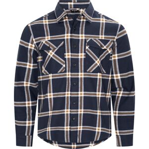 Urberg Men's Two Pocket Flanell Shirt Blue Nights/deep Lichen Green, XXL Urberg Men's Two Pocket Flanell Shirt Blue Nights/deep Lichen Green, XXL