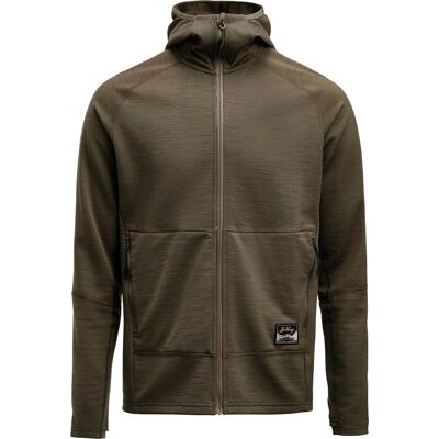 Lundhags Tived Merino Hoodie Men - Skovgrøn - Hættetrøje Lundhags Tived Merino Hoodie Men - Skovgrøn - Hættetrøje