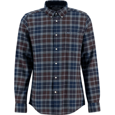 Barbour Men's Fortrose Tailored Shirt Midnight Oak Tartan, M Barbour Men's Fortrose Tailored Shirt Midnight Oak Tartan, M