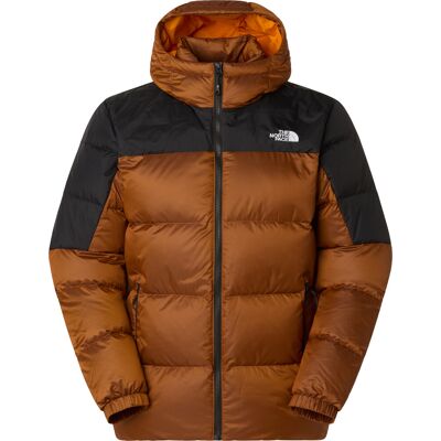 The North Face Men's Diablo Down 2.0 Hooded Jacket Mushroom Ember Black Heather/TNF Black, S The North Face Men's Diablo Down 2.0 Hooded Jacket Mushroom Ember Black Heather/TNF Black, S