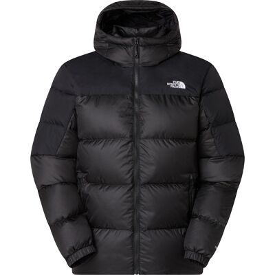 The North Face Men's Diablo Down 2.0 Hooded Jacket TNF Black Heather/TNF Black/Recycled Down, L The North Face Men's Diablo Down 2.0 Hooded Jacket TNF Black Heather/TNF Black/Recycled Down, L