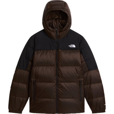 The North Face Men's Diablo Down 2.0 Hooded Jacket Dark Chestnut Black Heather/TNF Black, L The North Face Men's Diablo Down 2.0 Hooded Jacket Dark Chestnut Black Heather/TNF Black, L