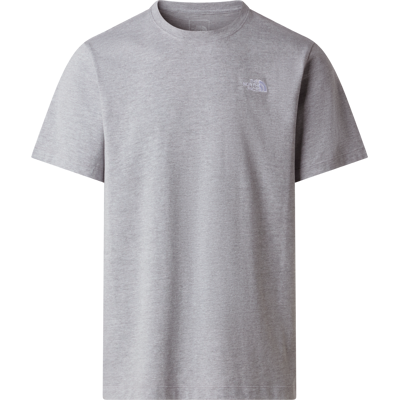 The North Face Men's Evolution Simple Dome Regular T-Shirt TNF Pale Grey Heather, L The North Face Men's Evolution Simple Dome Regular T-Shirt TNF Pale Grey Heather, L