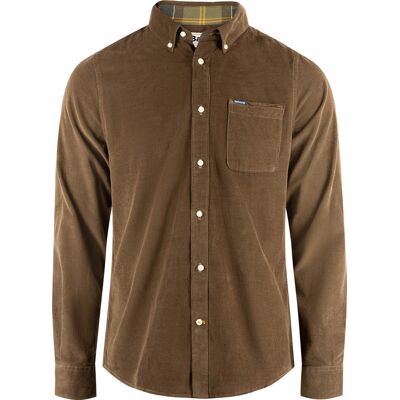 Barbour Men's Ramsey Tailored Shirt Washed Stone, S Barbour Men's Ramsey Tailored Shirt Washed Stone, S