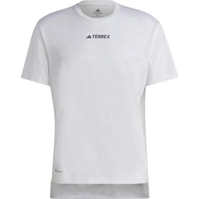 Adidas Men's Terrex Multi T-Shirt White, S Adidas Men's Terrex Multi T-Shirt White, S