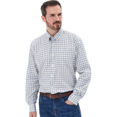 Barbour Men's Preston Regular Shirt Olive/Forest Mist, L Barbour Men's Preston Regular Shirt Olive/Forest Mist, L