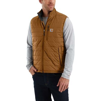 Carhartt Men's Gilliam Vest ® Brown, S Carhartt Men's Gilliam Vest ® Brown, S