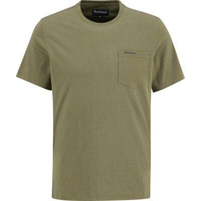Barbour Men's Langdon Pkt Grey Olive, L Barbour Men's Langdon Pkt Grey Olive, L