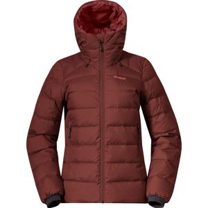 Bergans Women's Lava Medium Down Jacket With Hood Amarone Red XS, Amarone Red