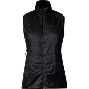 Bergans Women's Rabot Insulated Hybrid Vest Black/Solid Charcoal XS, Black/Solid Charcoal