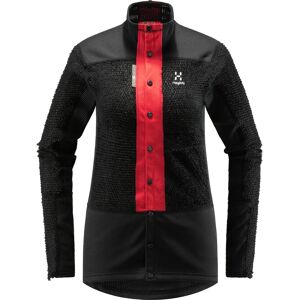 Haglöfs L.I.M ZT Sync 2 Mid Jacket Women True Black/Zenith Red L, True Black/Zenith Red