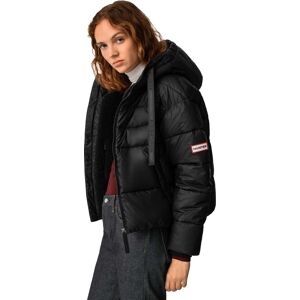 Women's Intrepid Insulated Webbing Short Puffer Jacket Hunter Logo Black XS, Hunter Logo Black