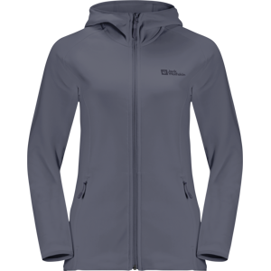 Jack Wolfskin Women's Baiselberg Hooded Full Zip Dolphin XL, Dolphin