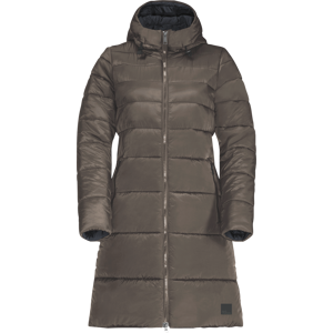 Jack Wolfskin Women's Eisbach Coat Cold Coffee M, Cold Coffee