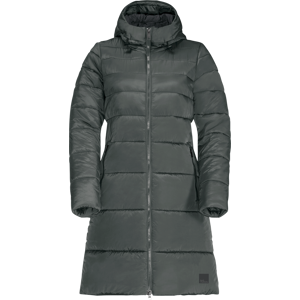 Jack Wolfskin Women's Eisbach Coat Slate Green M, Slate Green