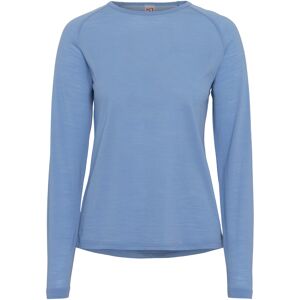 Kari Traa Women's Sanne Wool Long Sleeve Pastel Light Blue S, Pastel Light Blue