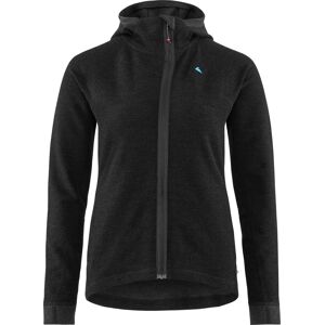 Klättermusen Women's Hödur Hooded Zip Black S, Black