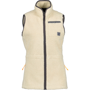 Didriksons Women's Libra Vest Light Beige 38, Light Beige