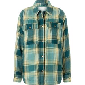 Marmot Women's Ridgefield Sherpa Lined Flannel Jacket Blue Agave M, Blue Agave