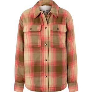 Marmot Women's Ridgefield Sherpa Lined Flannel Jacket Grapefruit M, Grapefruit