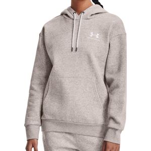 Under Armour Women's Essential Fleece Hoodie Ghost Gray XS, Ghost Gray