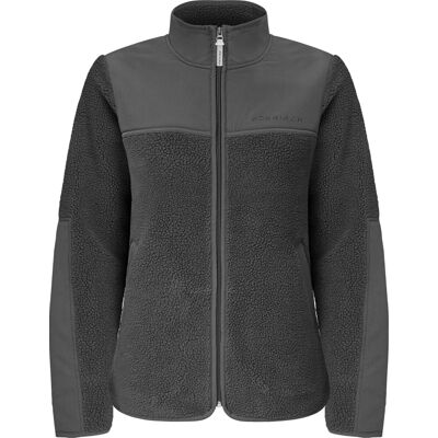 Röhnisch Women's Phoebe Pile Jacket Dark Shadow, L Röhnisch Women's Phoebe Pile Jacket Dark Shadow, L