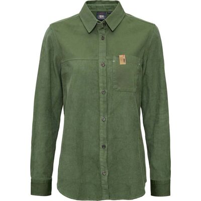 Elevenate Women's Verbier Shirt Bronze Green, S Elevenate Women's Verbier Shirt Bronze Green, S