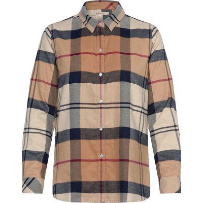 Barbour Women's Anna Shirt Brown, XL Barbour Women's Anna Shirt Brown, XL