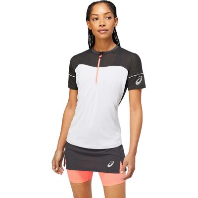 Asics FUJITRAIL - Grafitgrå/Hvid Løbet-shirt Asics FUJITRAIL - Grafitgrå/Hvid Løbet-shirt