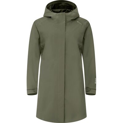 Urberg Women's 2L Rain Coat Deep Lichen Green, XXL Urberg Women's 2L Rain Coat Deep Lichen Green, XXL