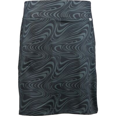 Skhoop Women's Magda Knee Skirt Graphite, XS Skhoop Women's Magda Knee Skirt Graphite, XS