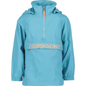 Didriksons Kids' Klöver Jacket Blue Wash 110, Blue Wash