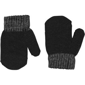 Lindberg Kids' Sundsvall Mitten 2 Pack Black/Anthracite 12CM/1-3Y, Black/Anthracite