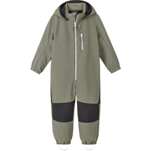 Reima Kids' Softshell Overall Nurmes Greyish Green 116, Greyish green 8920