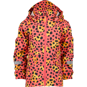 Didriksons Kids' Norma Printed Jacket Wild dot Pink 90, Wild dot Pink