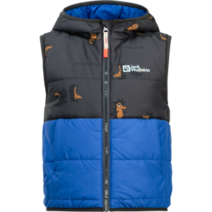 Jack Wolfskin Kids' Gleely Insulated Hooded Vest Nordic Sky 92, Nordic Sky