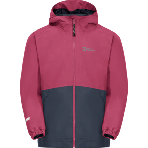 Jack Wolfskin Kids' Iceland 3-in-1 Jacket Dark Fuchsia 116, Dark Fuchsia