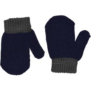 Lindberg Kids' Sundsvall Mitten 2 Pack Navy/Anthracite 12CM/1-3Y, Navy/Anthracite