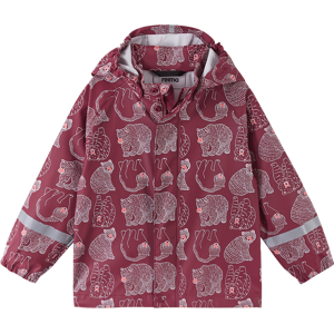 Reima Kids' Raincoat Vesi Jam Red 134 cm, Jam Red