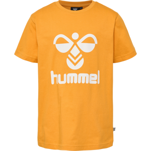 Hummel Kids' hmlTRES T-Shirt Short Sleeve Butterscotch, 128 Hummel Kids' hmlTRES T-Shirt Short Sleeve Butterscotch, 128