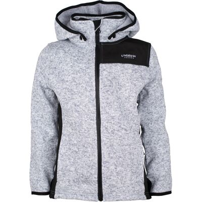 Lindberg Kids' Bormio Jacket Grey Melange, 110 Lindberg Kids' Bormio Jacket Grey Melange, 110