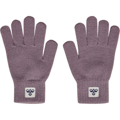 Hummel Hmljr Knit Gloves 2-Pack Gray Ridge, 8/12 Hummel Hmljr Knit Gloves 2-Pack Gray Ridge, 8/12