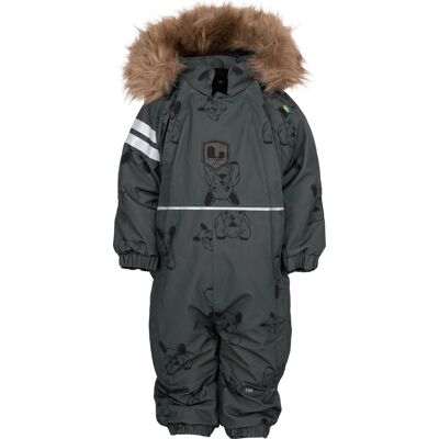 Lindberg Baby Colden Overall Anthracite/Black, 98 Lindberg Baby Colden Overall Anthracite/Black, 98