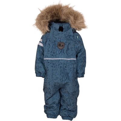 Lindberg Kids' Colden Baby Overall Denim Blue, 80 Lindberg Kids' Colden Baby Overall Denim Blue, 80