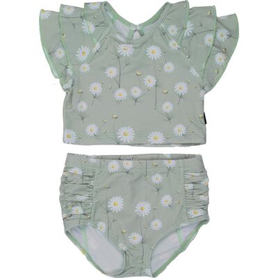 Lindberg Kids' Lola Bikini Green/white, 146/152 Lindberg Kids' Lola Bikini Green/white, 146/152