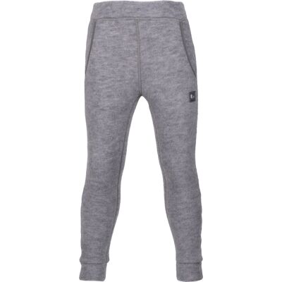 Lindberg Kids' Loe Wool Pants Grey Melange, 130 Lindberg Kids' Loe Wool Pants Grey Melange, 130