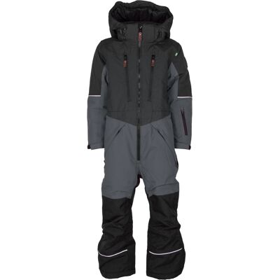 Lindberg Kids' Alpine Winter Overall Black/Anthracite, 110 Lindberg Kids' Alpine Winter Overall Black/Anthracite, 110