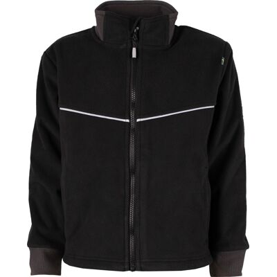 Lindberg Kids' Stormy Jacket Windfleece Black, 110 Lindberg Kids' Stormy Jacket Windfleece Black, 110